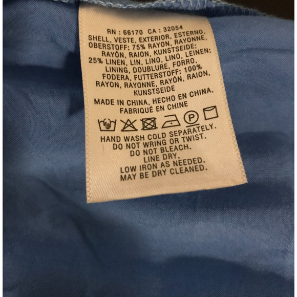 Anthropologie ett:twa Simone Blue/Green Tiered Nepal Shorts - Size Small - Picture 10 of 11